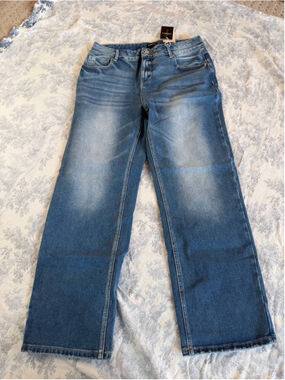 Flamingals wide-leg denim jeans XXL